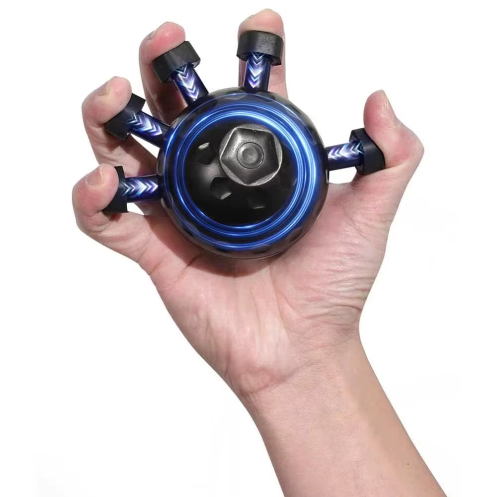 Five-Fingers Hand Strengthener Grip Ergonomic Adjustable Hand Grip Strengthener Durable Portable Hand Balls Gripper Exerciser