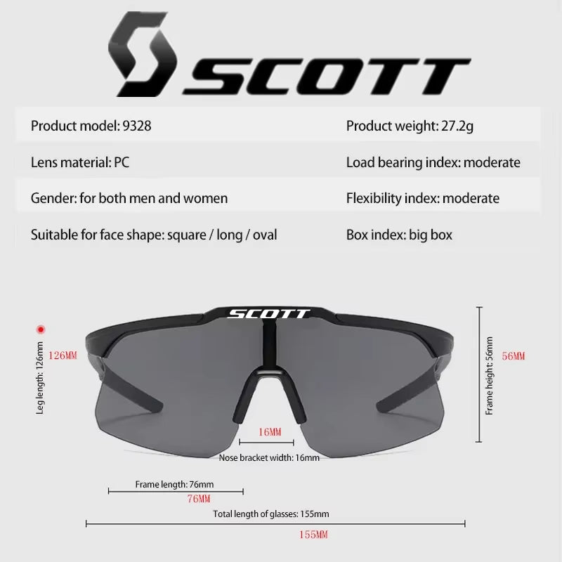 Men'S and Women'S Outdoor Sports Cycling Glasses, UV400 Protection, Cycling, Driving, Travel Sunglasses in 7 Colors