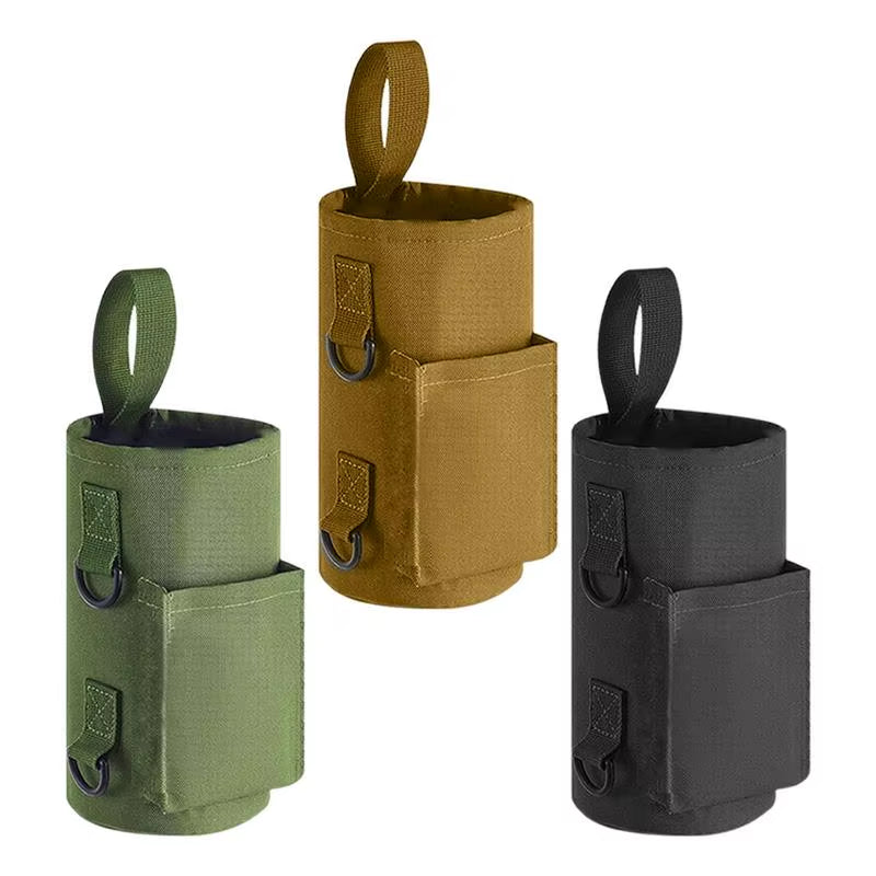 Magnetic Gym Water Bottle Sling Bag – Non-Slip Magnetic Holder for Fitness, Outdoor & Travel | Portable Adjustable Shoulder Strap Carrier for Men & Women