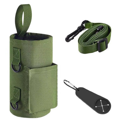 Magnetic Gym Water Bottle Sling Bag – Non-Slip Magnetic Holder for Fitness, Outdoor & Travel | Portable Adjustable Shoulder Strap Carrier for Men & Women