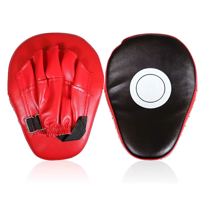 ProStrike™ Curved Boxing Pads – PU Focus Mitts for Boxing, Muay Thai, Karate & MMA Training (2Pcs Set, Adults & Kids)