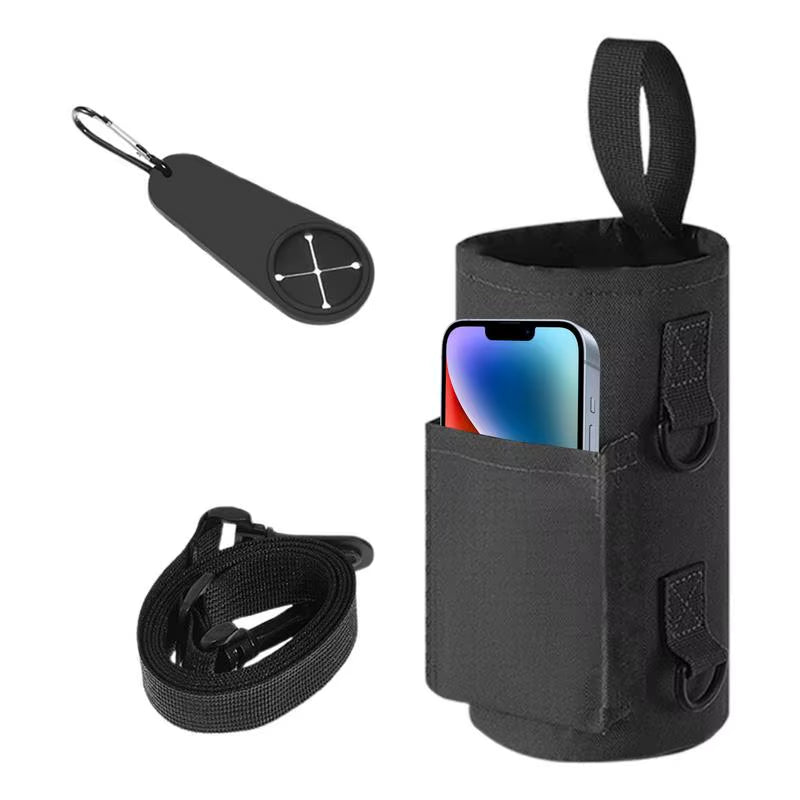 Magnetic Gym Water Bottle Sling Bag – Non-Slip Magnetic Holder for Fitness, Outdoor & Travel | Portable Adjustable Shoulder Strap Carrier for Men & Women