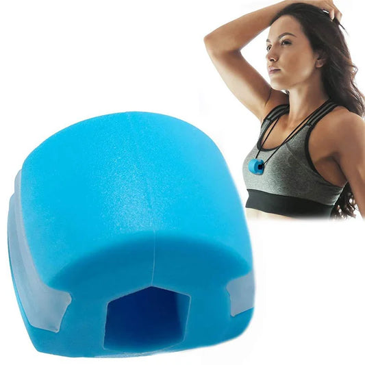 Jaw Exerciser Face Fitness Ball – Double Chin Reducer & Jawline Trainer | 40LB Resistance Silicone Facial Toner