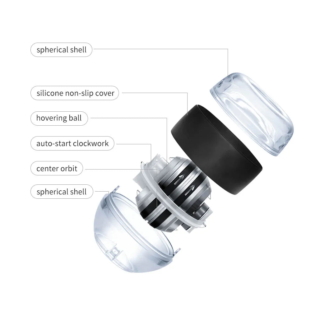 Self-Starting Gyro Ball – Wrist & Forearm Exerciser