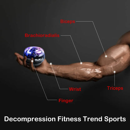 Self-Starting Gyro Ball – Wrist & Forearm Exerciser