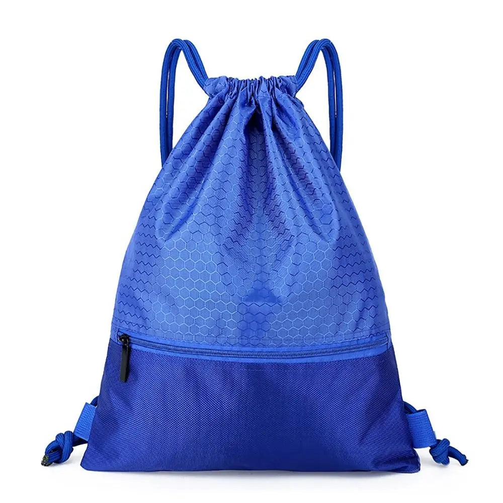 Foldable Waterproof Gym Bag – Unisex Sports Backpack for Men & Women | Drawstring Fitness Bag for Swimming, Camping, Hiking & Travel