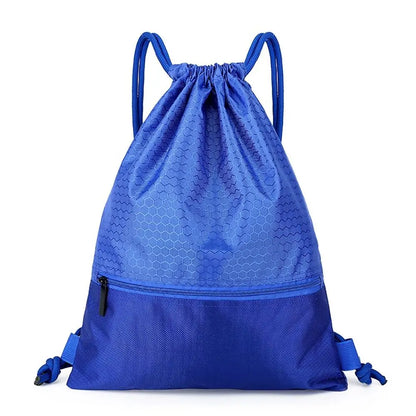 Foldable Waterproof Gym Bag – Unisex Sports Backpack for Men & Women | Drawstring Fitness Bag for Swimming, Camping, Hiking & Travel