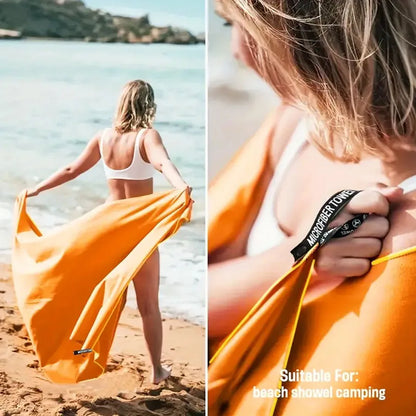 Outdoor Sports Super Absorbent Soft Quick Drying Towel, Travel Towel, Can Be Used for Travelling, Yoga, Beach，Bathing