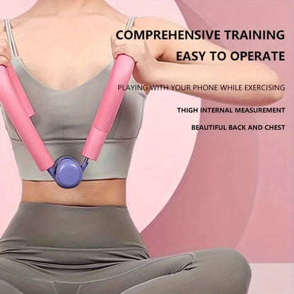 Postpartum Pelvic Floor & Thigh Trainer – Adjustable Kegel Exerciser for Women | Home Yoga Fitness Tool for Recovery, Leg, Chest & Hip Strengthening