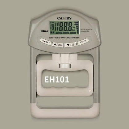 Digital Hand Dynamometer Grip Strength Tester – 396Lbs/180Kg USB Rechargeable Hand Grip Meter with LCD Display | Fitness & Health Training Tool