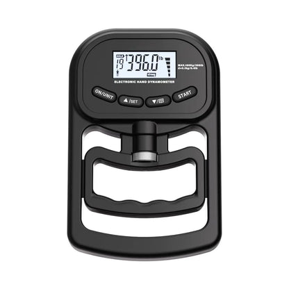 Digital Hand Dynamometer Grip Strength Tester – 396Lbs/180Kg USB Rechargeable Hand Grip Meter with LCD Display | Fitness & Health Training Tool