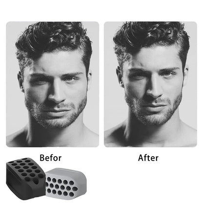 ChiselPro™ Silicone Jaw Exerciser – Double Chin Reducer & Jawline Fitness Ball for Men & Women | Facial Toner & Neck Toning Tool