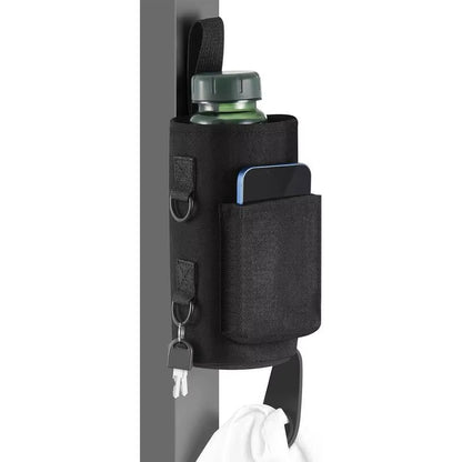 Magnetic Gym Water Bottle Sling Bag – Non-Slip Magnetic Holder for Fitness, Outdoor & Travel | Portable Adjustable Shoulder Strap Carrier for Men & Women